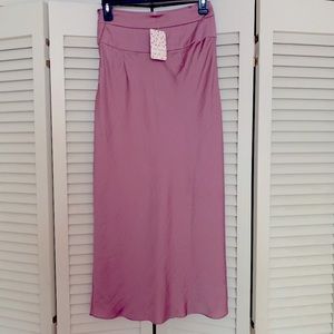 Free People Dawn Mauve Skirt